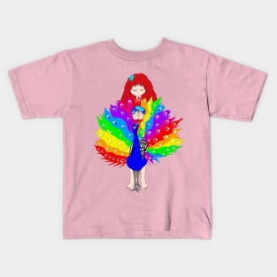 Lapis Lazuli Crystal Fairy Kids T-Shirt